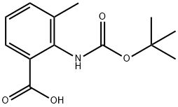 ANTHRANILIC ACID, N-BOC-3-METHYL
|2-叔丁氧基羰氨基-3-甲基苯甲酸