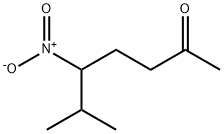 6-Methyl-5-nitro-2-heptanone 结构式