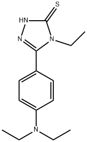 669748-44-1 5-[4-(ジエチルアミノ)フェニル]-4-エチル-4H-1,2,4-トリアゾール-3-チオール