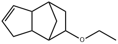 6-エトキシ-3a,4,5,6,7,7a-ヘキサヒドロ-4,7-メタノ-1H-インデン 化学構造式