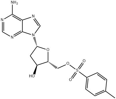 5'-TOSYL-2'-DEOXYADENOSINE Structure