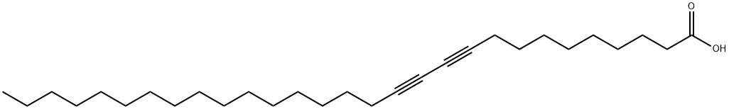 10,12-ノナコサジイン酸 化学構造式