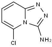 1,2,4-triazolo[4,3-a]pyridin-3-amine, 5-chloro- Structure