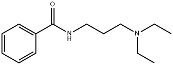 N-[3-(diethylamino)propyl]benzamide,66999-80-2,结构式