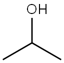 Isopropyl alcohol Structure