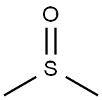Dimethyl sulfoxide Structure