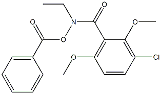 N-(벤조일옥시)-3-클로로-N-에틸-2,6-디메톡시벤즈아미드