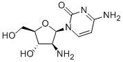 2-氨基-D-阿糖胞苷 结构式