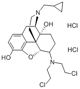 BETA-CHLORNALTREXAMINE 2HCL 结构式