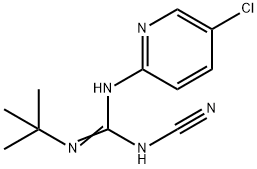 1-tert-Butyl-3-(5-chloro-2-pyridyl)-2-cyanoguanidine,67026-61-3,结构式