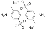 4,4'-DIAMINO-5,5'-DIMETHYL-2,2'-BIPHENYL DISULFONIC ACID DISODIUM SALT Structure