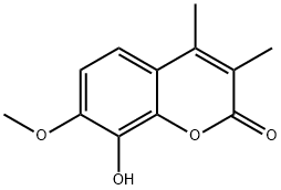 2H-1-Benzopyran-2-one, 8-hydroxy-7-methoxy-3,4-dimethyl- (9CI)|