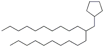 11-(Cyclopentylmethyl)henicosane Struktur