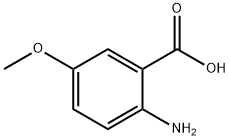 2-Amino-5-methoxybenzoic acid Structure