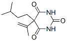 5-Isopentyl-5-isopropenyl-2,4,6(1H,3H,5H)-pyrimidinetrione,67051-29-0,结构式