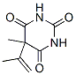 5-Isopropenyl-5-methylbarbituric acid 结构式