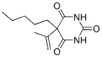 5-Isopropenyl-5-pentylbarbituric acid Struktur