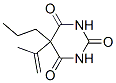 5-Isopropenyl-5-propyl-2,4,6(1H,3H,5H)-pyrimidinetrione 结构式