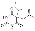 5-(2-Methyl-2-propenyl)-5-(1-methylpropyl)barbituric acid,67051-49-4,结构式