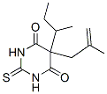 2,3-Dihydro-5-(2-methyl-2-propenyl)-5-(1-methylpropyl)-2-thioxo-4,6(1H,5H)-pyrimidinedione|