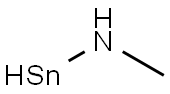 Stannanamine,  N-methyl-  (9CI) 化学構造式