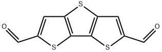 bisthieno[3,2-b:2',3'-d]thiophene-2,6-dicarbaldehyde Struktur