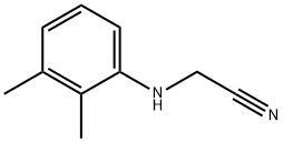 [(2,3-dimethylphenyl)amino]acetonitrile Structure