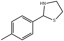 2-(4-メチルフェニル)-1,3-チアゾラン 化学構造式