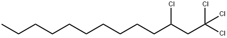 1,1,1,3-TETRACHLOROTRIDECANE, 67095-50-5, 结构式