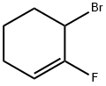 Cyclohexene, 6-bromo-1-fluoro-,671-34-1,结构式