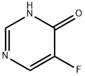 4-Hydroxy-5-fluorpyrimidine Struktur
