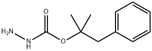 Hydrazinecarboxylic acid, 1,1-dimethyl-2-phenylethyl ester (9CI) Structure