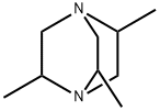 1,4-Diazabicyclo[2.2.2]octane,2,5,7-trimethyl-(6CI,8CI,9CI) Structure