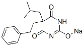 5-Isobutyl-5-phenethyl-2-sodiooxy-4,6(1H,5H)-pyrimidinedione|