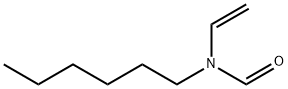 Formamide, N-ethenyl-N-hexyl- (9CI) 化学構造式