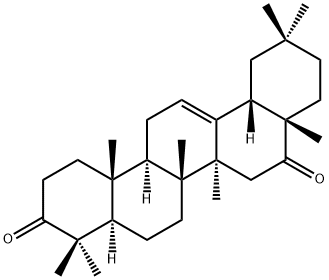 Olean-12-ene-3,16-dione,6713-25-3,结构式