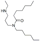 N-[3-(Ethylamino)propyl]-N-hexylheptanamide|