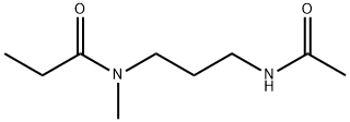 N-[3-(Acetylamino)propyl]-N-methylpropanamide Structure