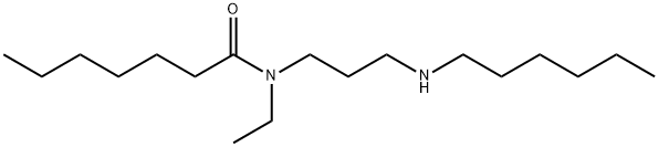 N-Ethyl-N-[3-(hexylamino)propyl]heptanamide,67139-06-4,结构式