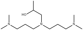 1-[Bis[3-(dimethylamino)propyl]amino]-2-propanol Struktur