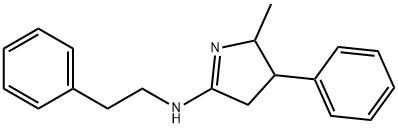 5-Methyl-4-phenyl-N-phenethyl-4,5-dihydro-3H-pyrrol-2-amine|