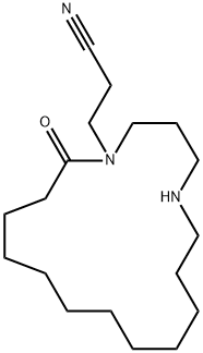 13-Aza-16-[(2-cyanoethyl)amino]hexadecanoic acid lactam|