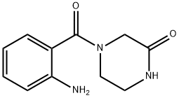 4-(2-AMINOBENZOYL)-2-PIPERAZINONE Struktur