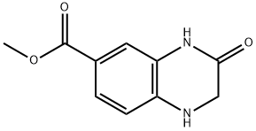 3-氧代-1,2,3,4-四氢喹喔啉-6-甲酸甲酯,671820-52-3,结构式