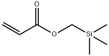 アクリロキシメチルトリメチルシラン 化学構造式