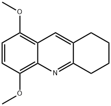 Acridine, 1,2,3,4-tetrahydro-5,8-dimethoxy- Structure