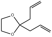 1,3-Dioxolane,  2,2-di-2-propenyl-  (9CI),67194-62-1,结构式