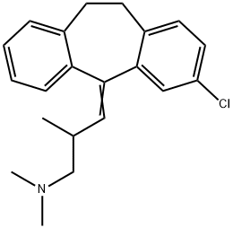 67195-21-5 3-(3-Chloro-5H-dibenzo[a,d]cyclohepten-5-ylidene)-2,N,N-trimethyl-1-propanamine