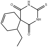 11-Ethyl-3-thioxo-2,4-diazaspiro[5.5]undec-8-ene-1,5-dione Struktur