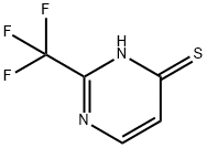 4(1H)-PYRIMIDINETHIONE, 2-(TRIFLUOROMETHYL)- Structure